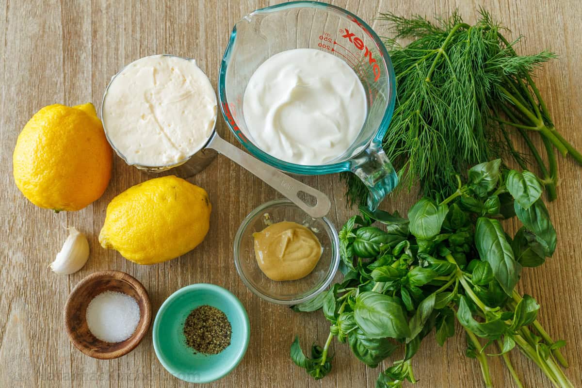 natasha's kitchen green goddess dressing Creamy, garlicky, and full of herbs—this is our go-to for salads, dips, and marinades. It's too good not to share! 😍 Recipe: https://natashaskitchen.com/green-goddess-dressing Dressing ingredients