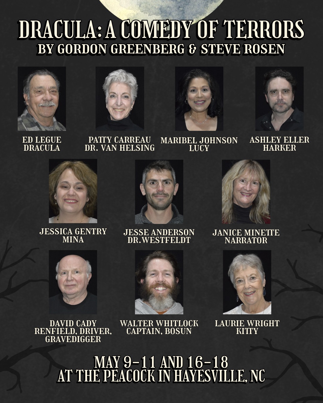 Peacock - 🧛 We’re thrilled to announce the talented cast for our ...