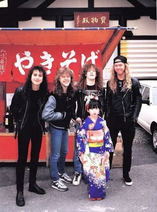 Metallica's 1986 Japan tour in metal history