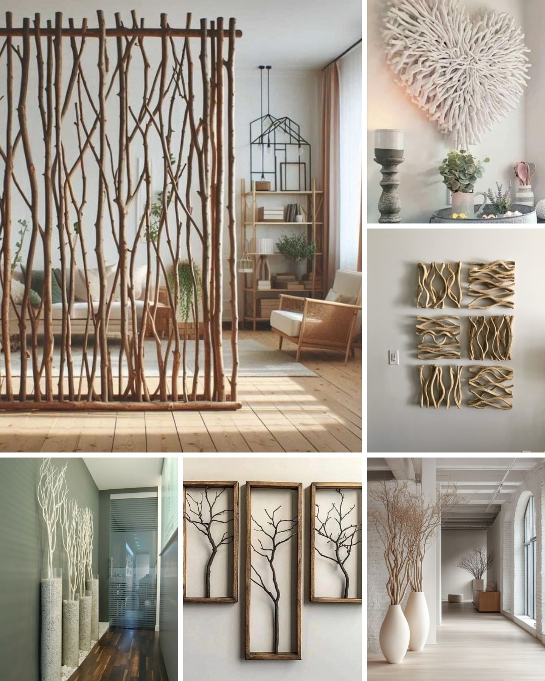 Ideas - Fabulosas ideas para decorar con ramas secas | Facebook