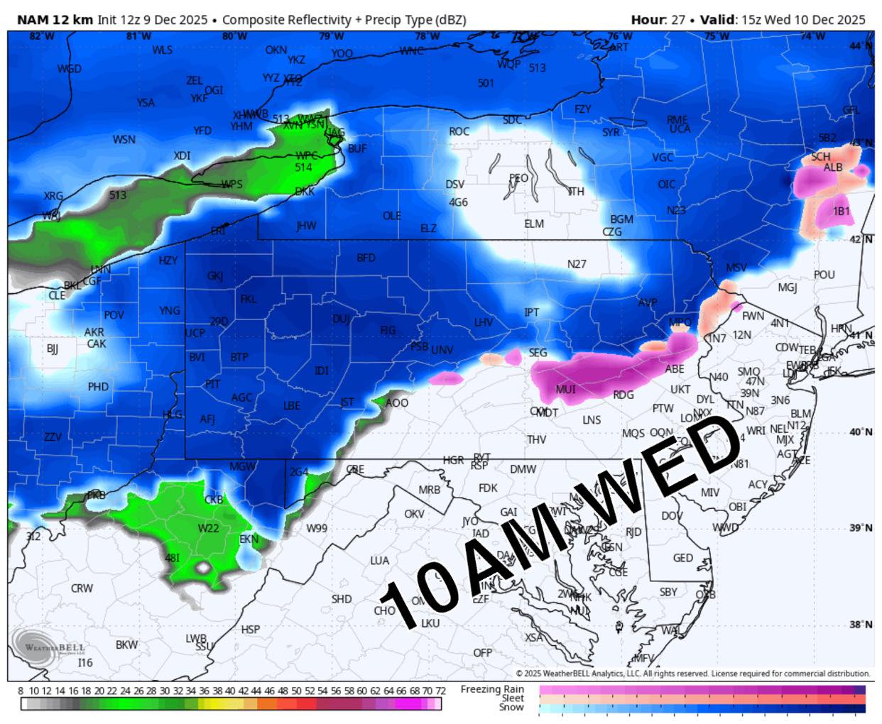 Quick update for... - Lehigh Valley Weather Authority LLC | Facebook