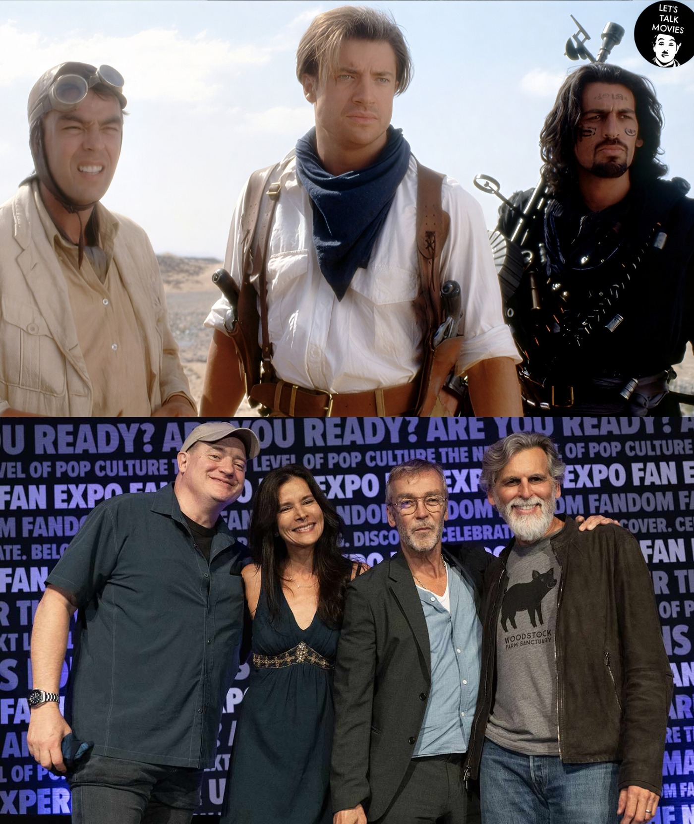 Let's - Big throwback vibes! 🤩⚱️🐫 Legendary adventurer Rick O’Connell ...
