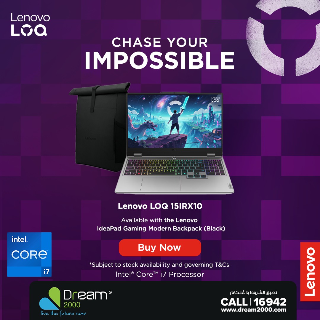 لابتوب Lenovo LOQ سرعة، ثبات، وقوة... - Dream2000 Stores | Facebook