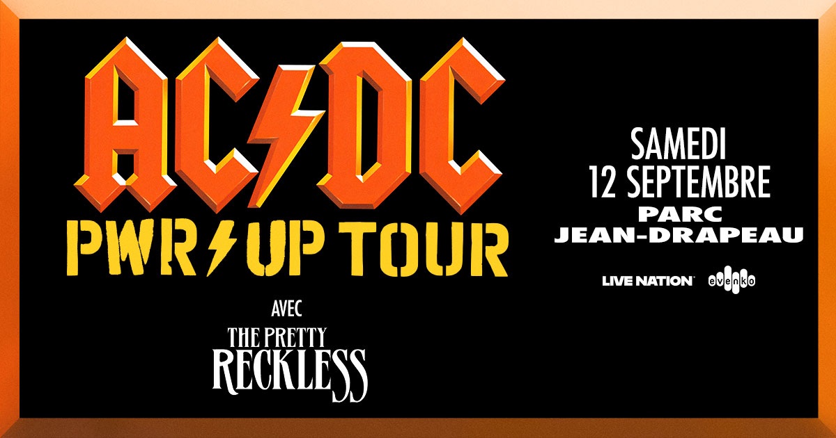 Dave Cameron - AC/DC + The Pretty Reckless 🎸 Une sortie... | Facebook