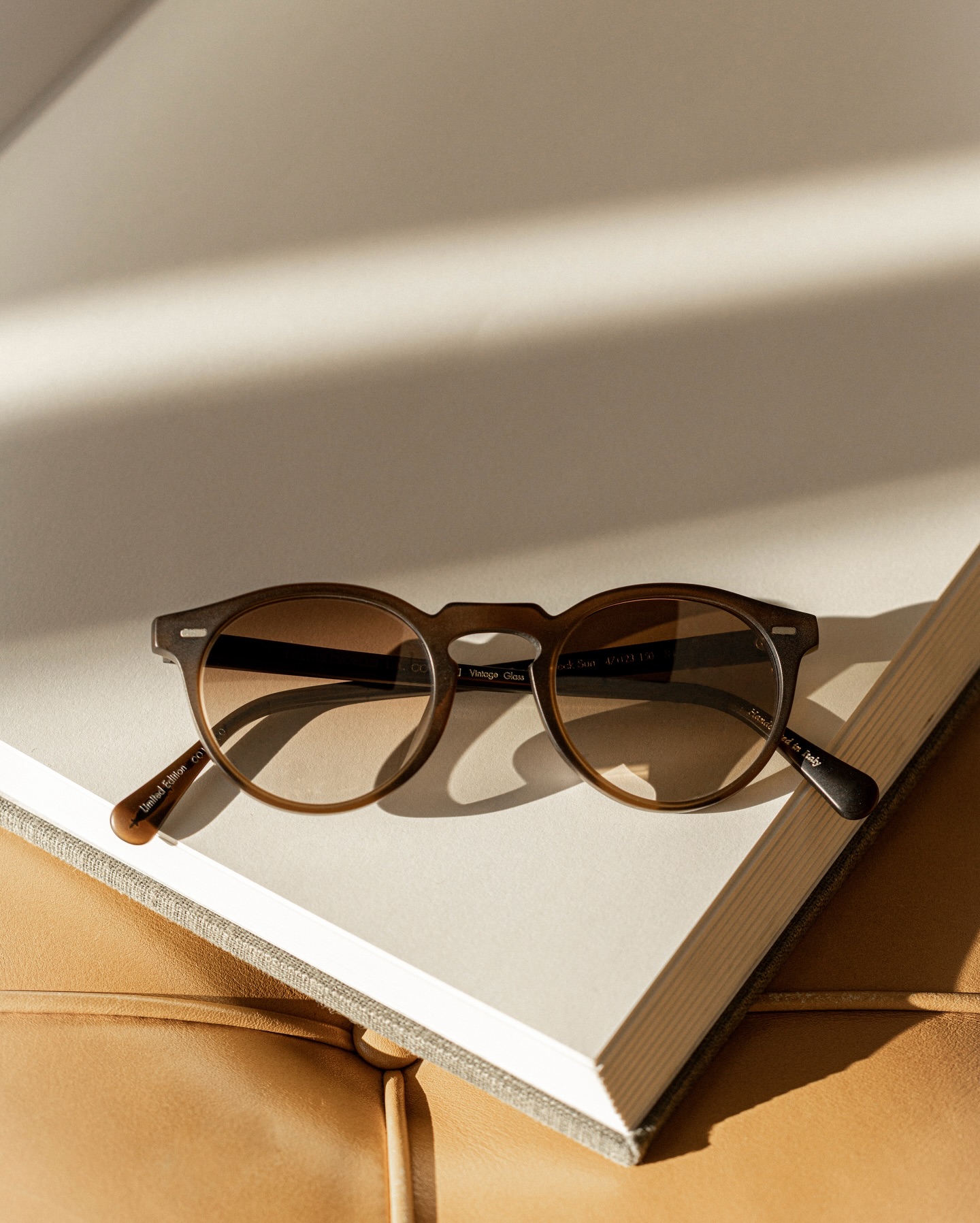 Holiday Exclusive: Gregory Peck Sun. An icon reimagined in natural 