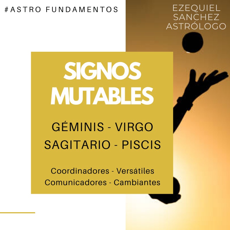 LOS SIGNOS MUTABLES 