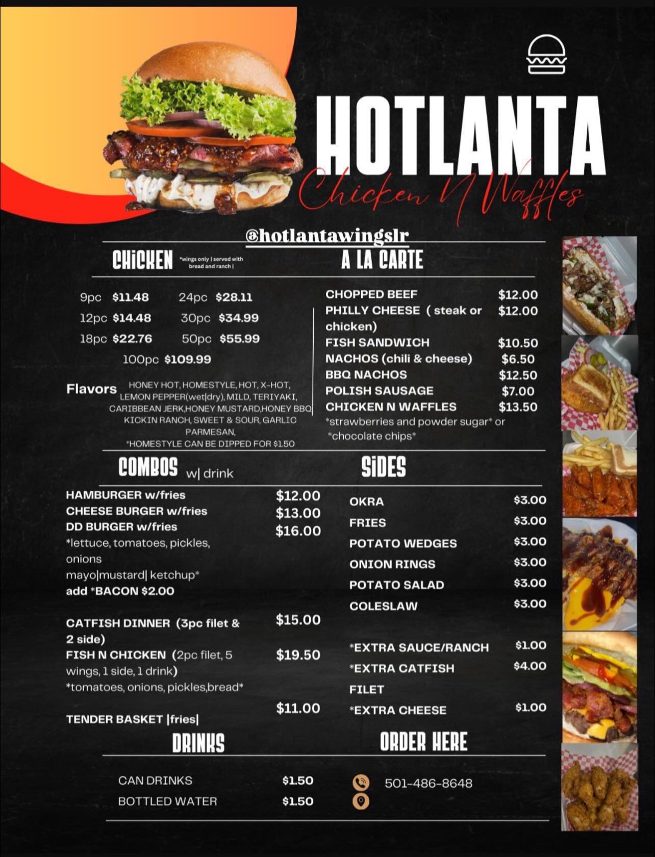 Hotlanta - MENU | Facebook