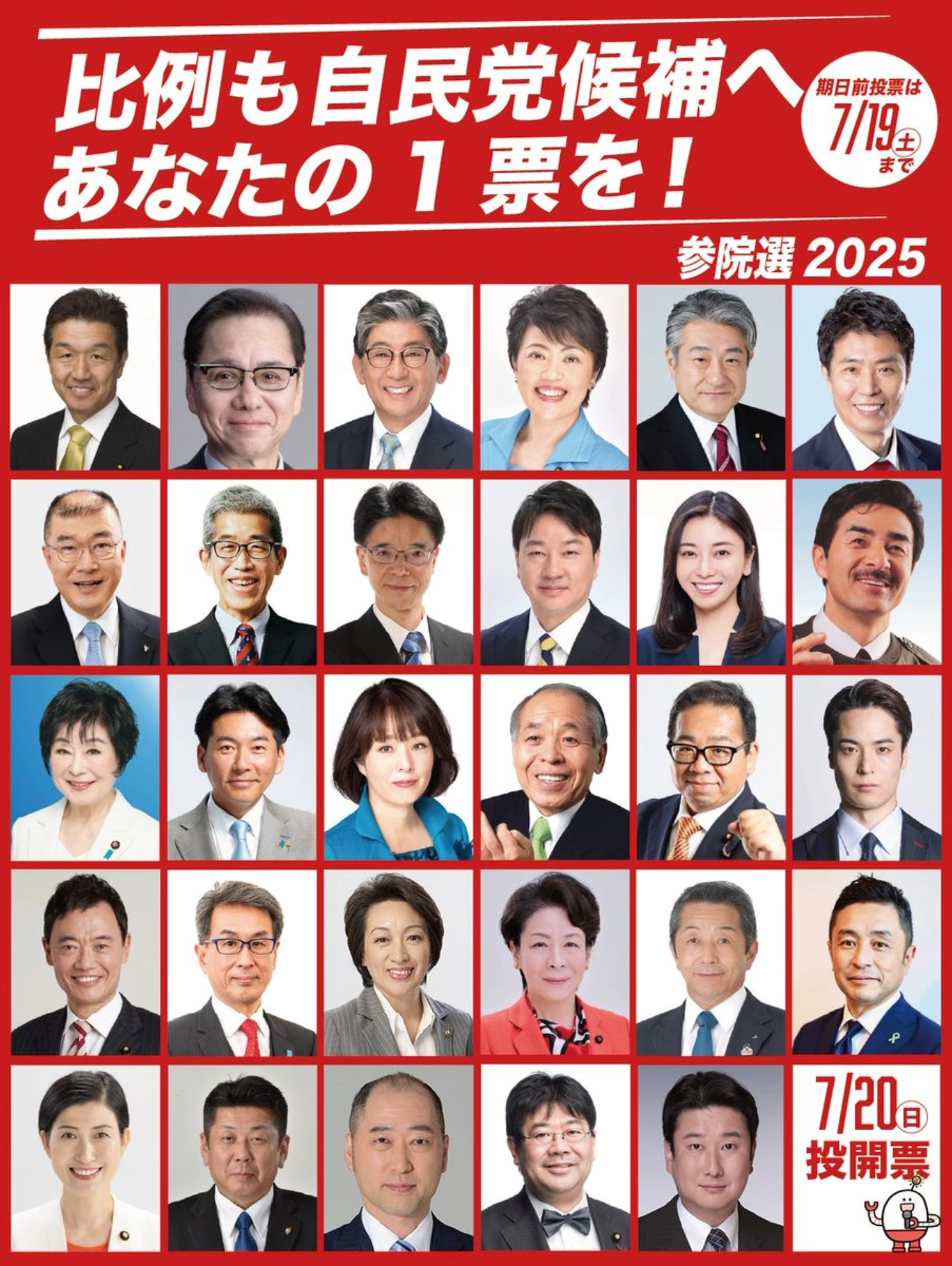 石破に投票 した 議員 リスト 189人