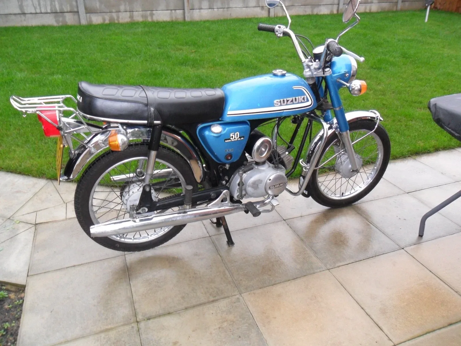 The Suzuki AS50 Maverick was a tiddler with an interesting flat