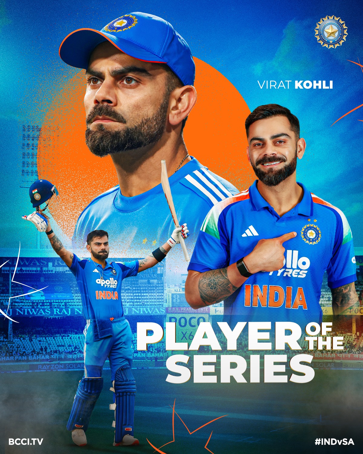 Indian - 💯x 2⃣ 3⃣0⃣2⃣ Runs 1⃣5⃣1⃣ Average For his staggering show with ...