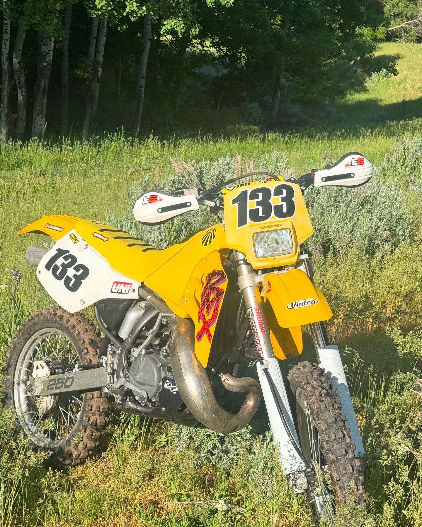 1993 RMX 250 still a trail machine beast. We sell clutch kits for 
