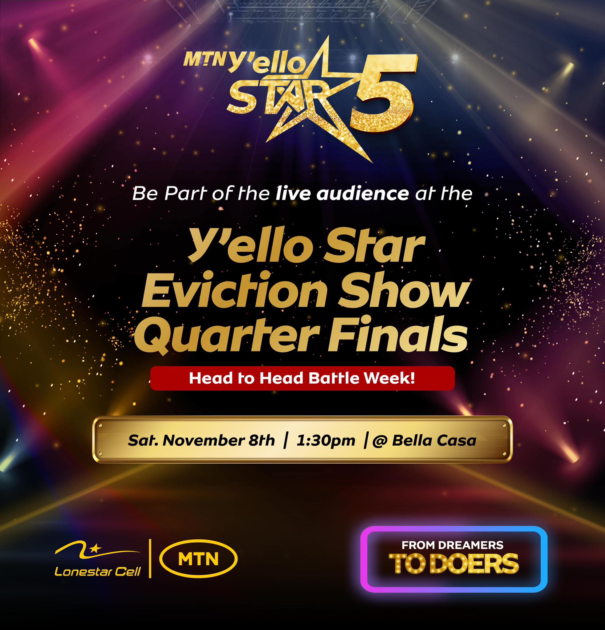 🔥 The Quarter Finals are HERE! The MTN... - Lonestar Cell MTN | Facebook