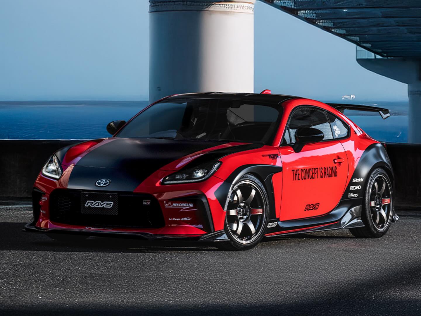 TOYOTA GR86 x VOLK RACING TE37SAGA SL ••• #rayswheelsusa 