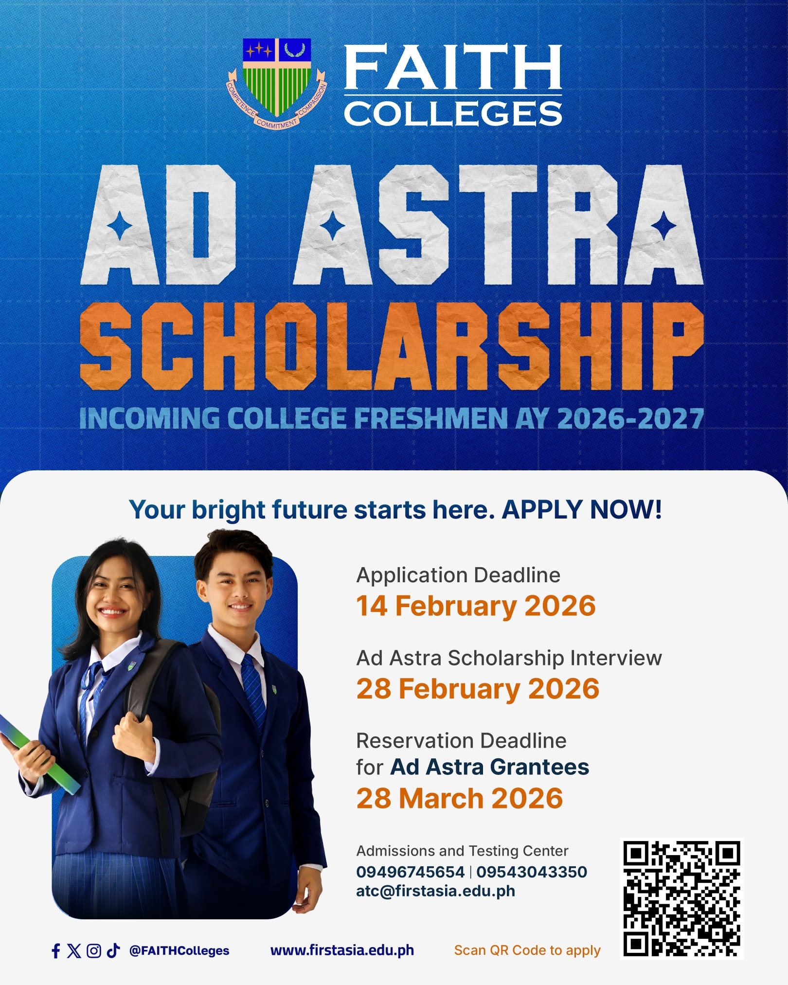 FAITH - Your bright future begins here! 🌟 Dream big and aim high with ...