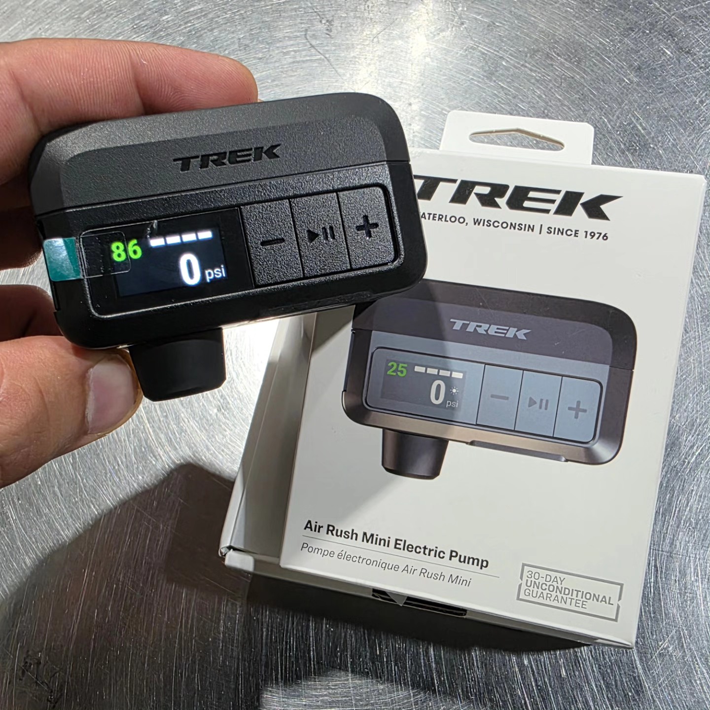 The new Trek Air Rush mini electric pump is a total game changer