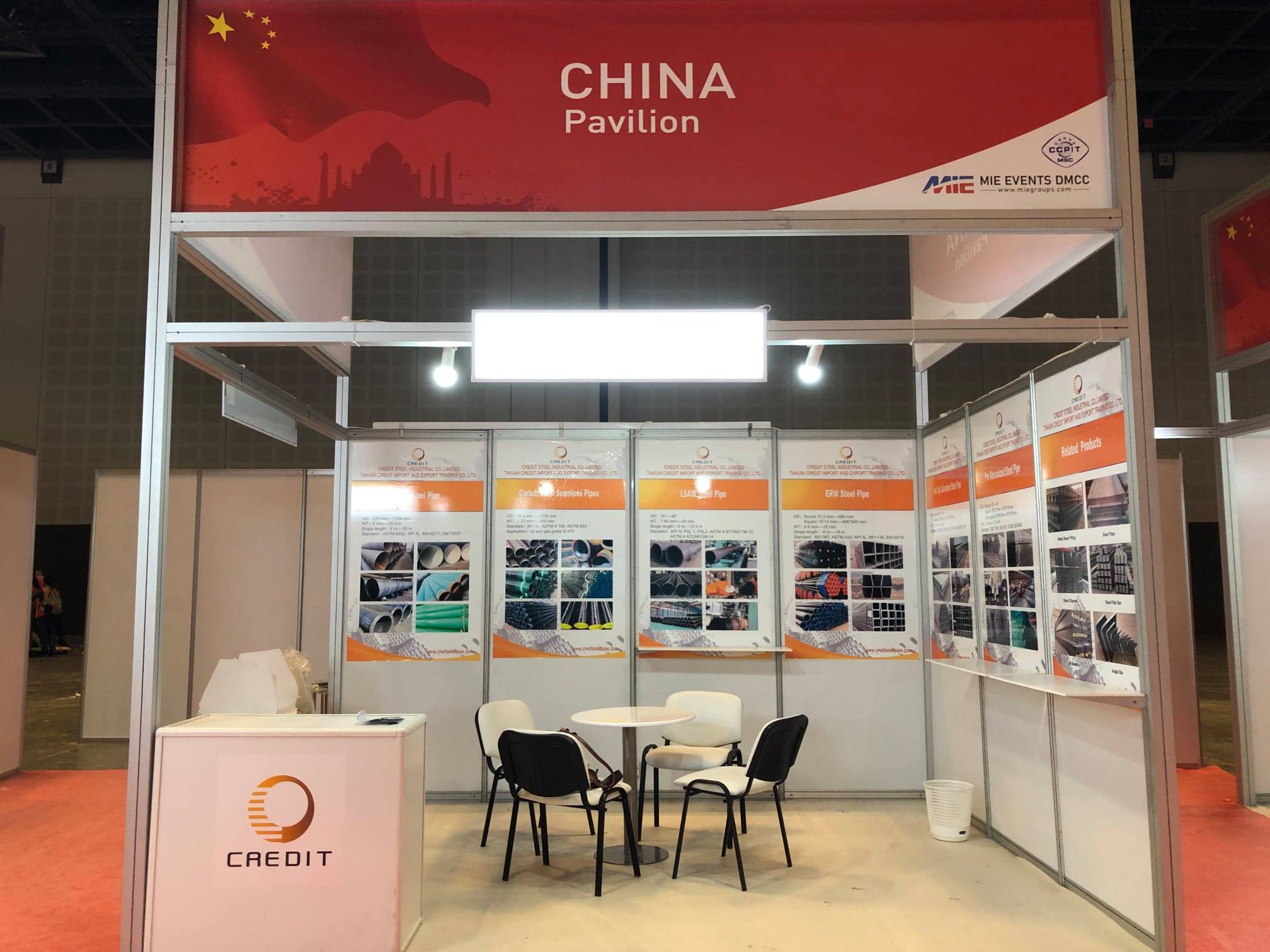 The Big 5 2019 in Dubai~~~ Welcome to... - Credit Steel Pipe