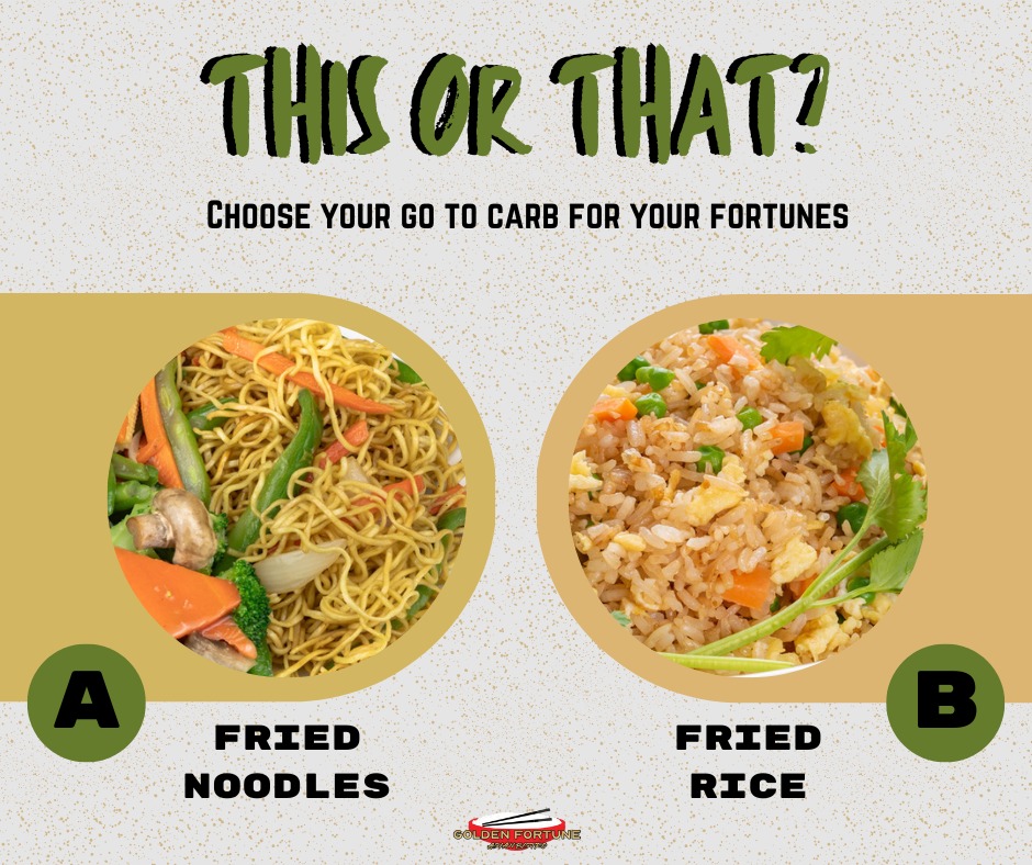 Team Fried Noodles or Team... - Golden Fortune Asian Bistro | Facebook