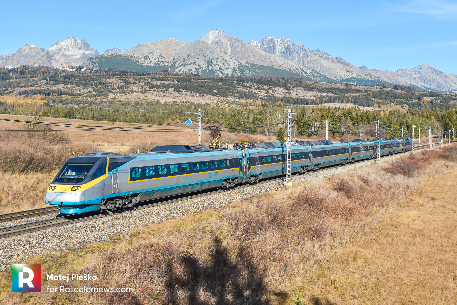 Railcolor - Yes! Czech rail breaks the 160 km/h barrier. ČD's Pendolino ...