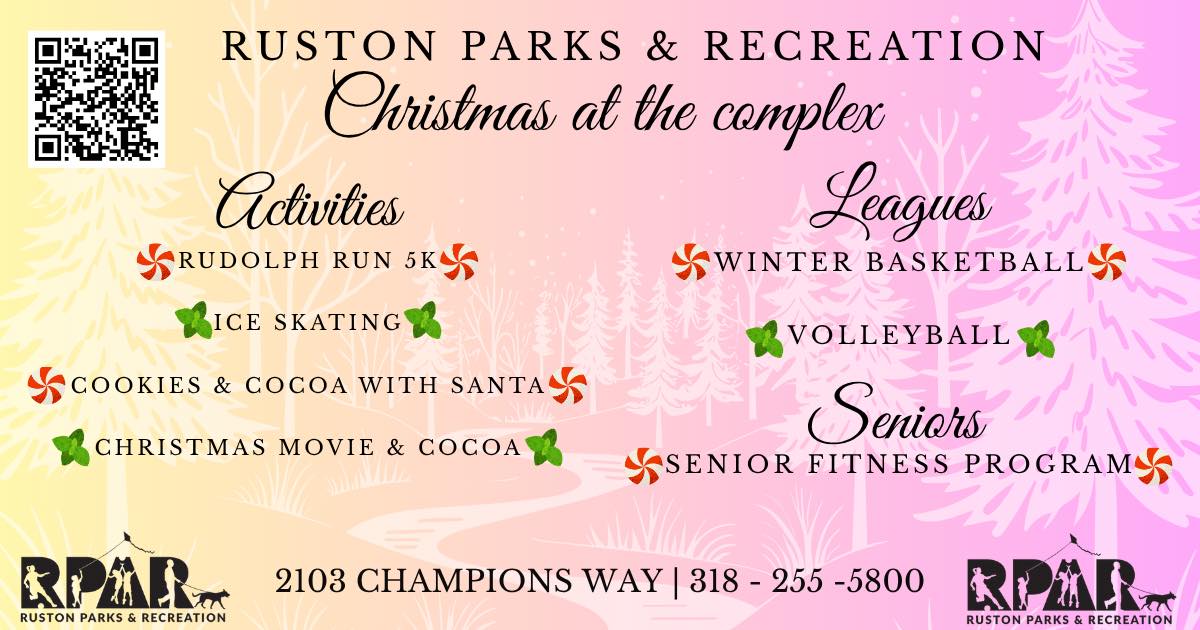 Lincoln - Scan the QR code for fun Christmas activities at the Ruston ...