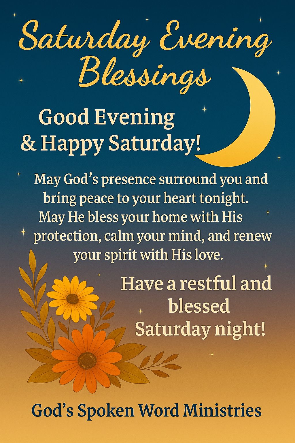 God's - Evening Blessings! 💜 | Facebook