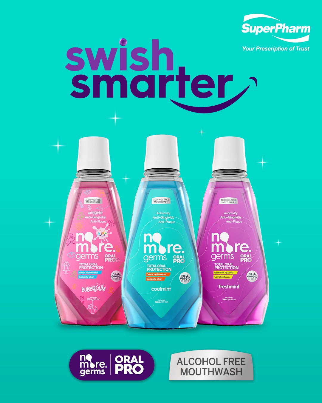 SuperPharm - Introducing No More Germs Oral Pro Mouthwash—the new way ...