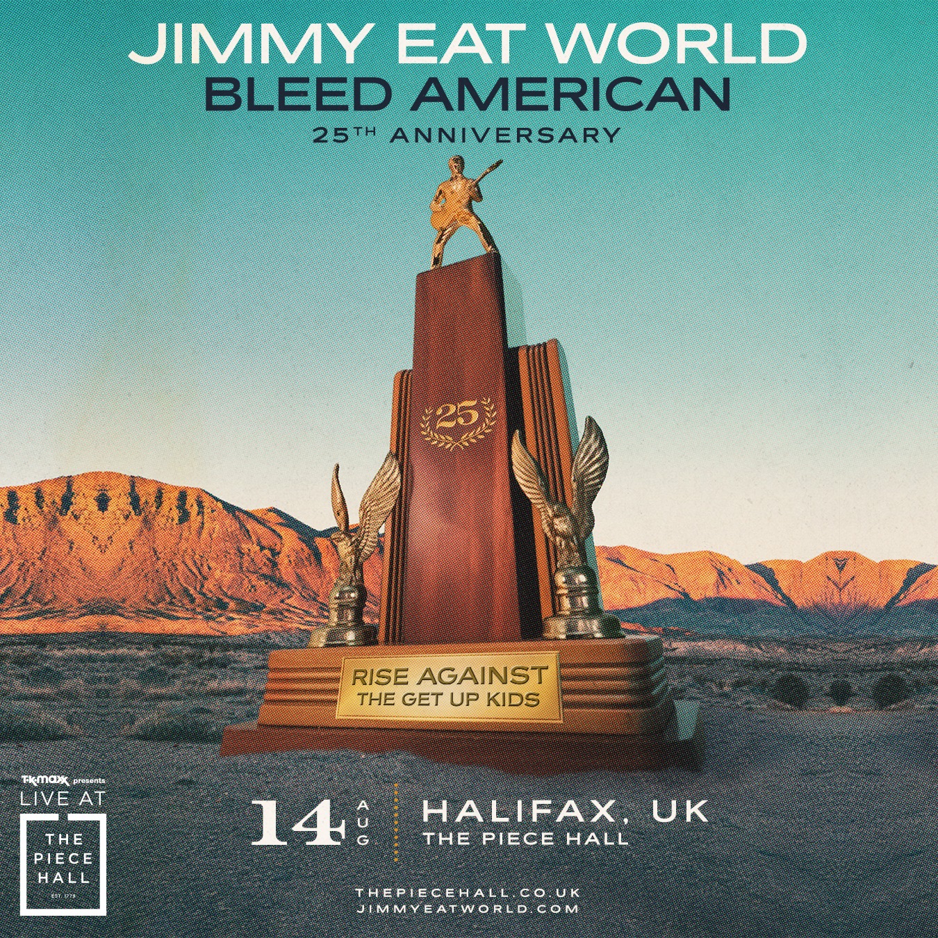 Arizona rock icons Jimmy Eat World will bring their Bleed American