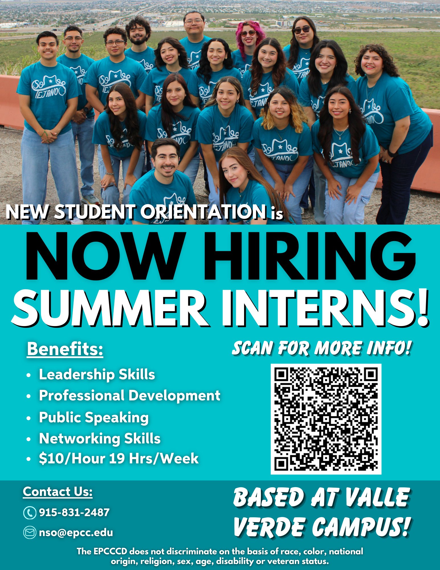 El - New Student Orientation is hiring summer interns for 2026! For ...