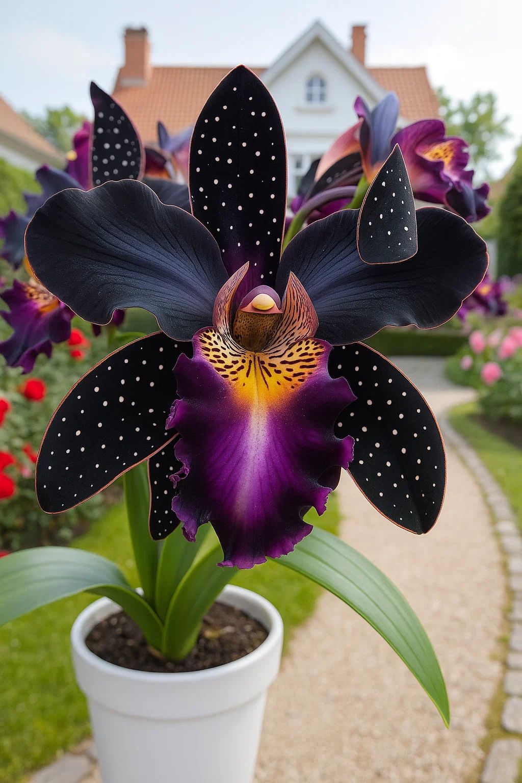 Who else is obsessed with our NEW midnight black #orchid 😍🌚