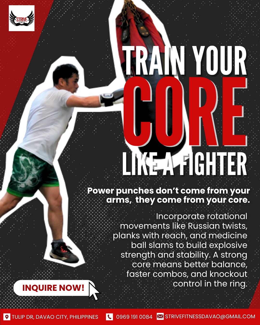 🥊 More Than Muscle: The Mind Game... - Strive Fitness Davao | Facebook