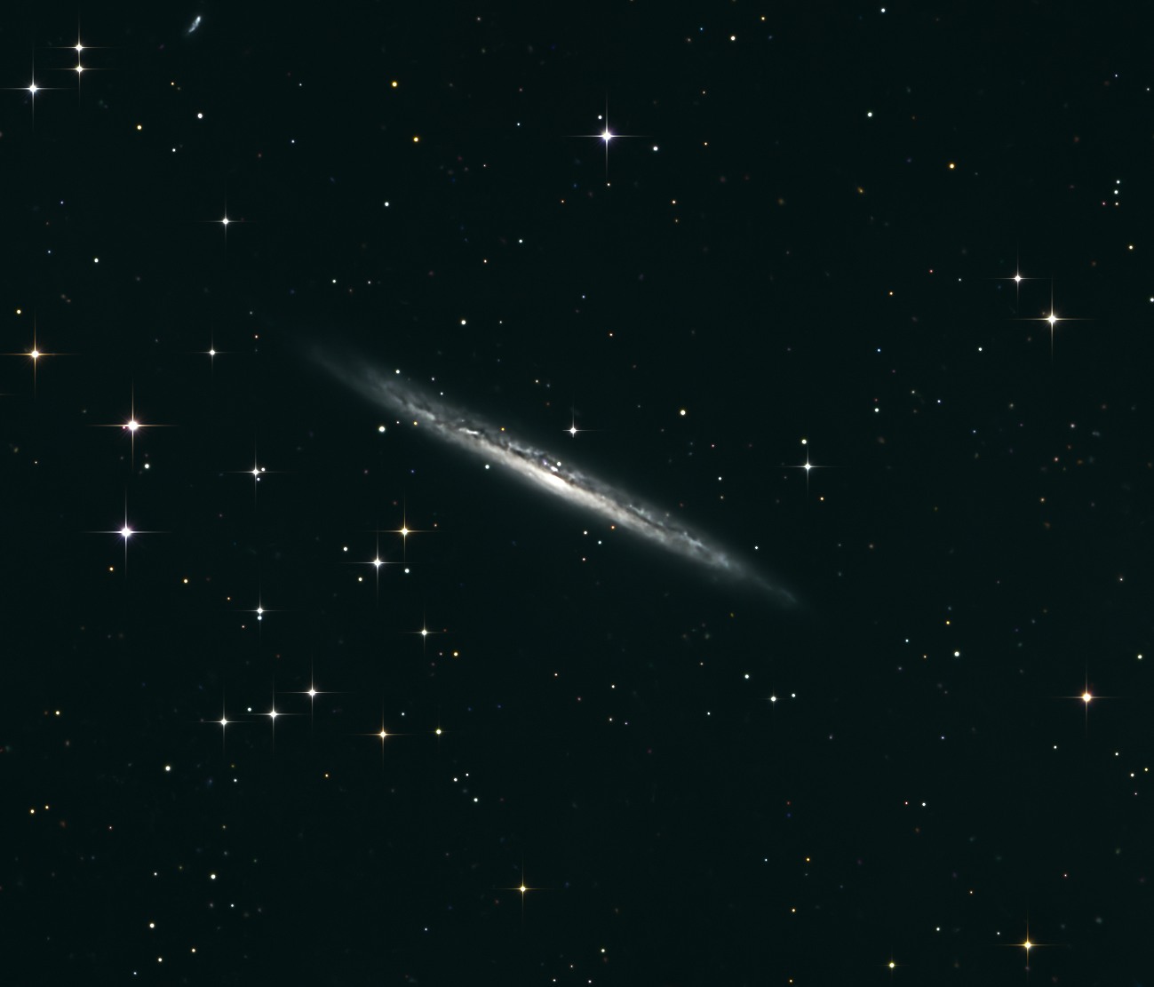 Capturing supernova in NGC 5907 galaxy with Celestron C6 SCT