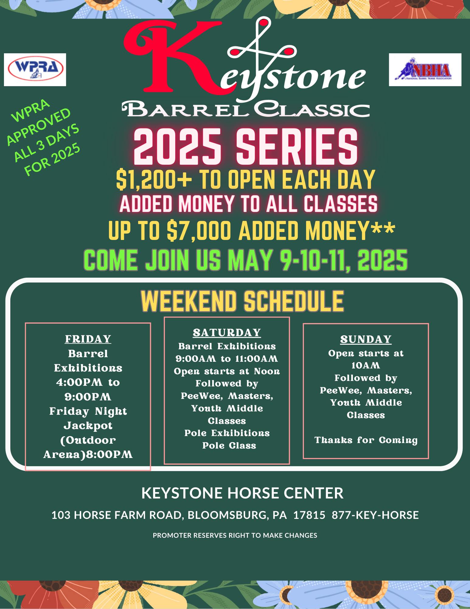 Keystone Barrel Classic | Bloomsburg PA