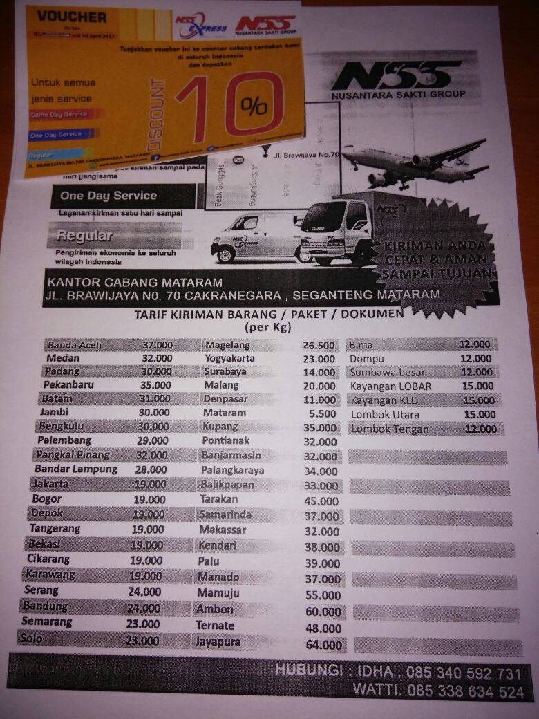 NSS Express Cab. Mataram