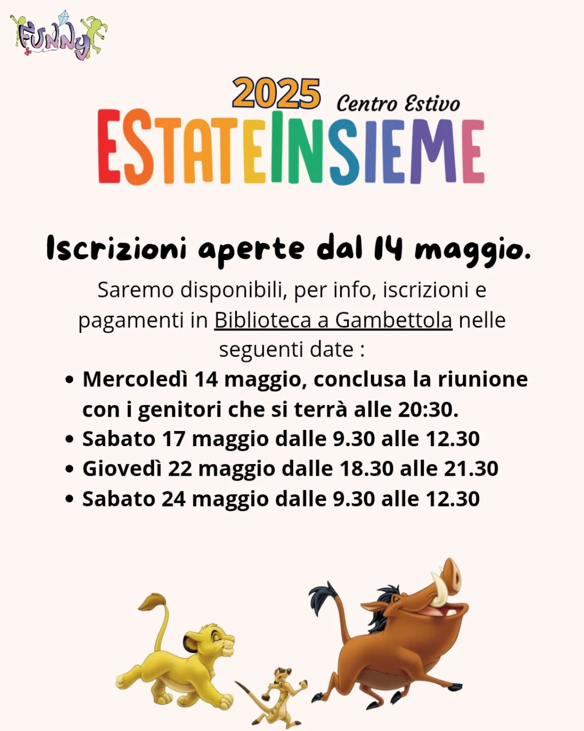 EStateInsieme centro estivo - La settimana passata i nostri bimbi si ...