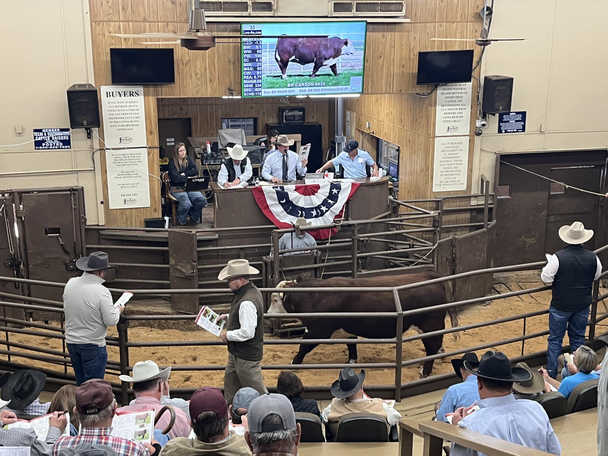 Texas - Congratulations Barber Ranch! $1,967,000 sale. 99 Hereford ...