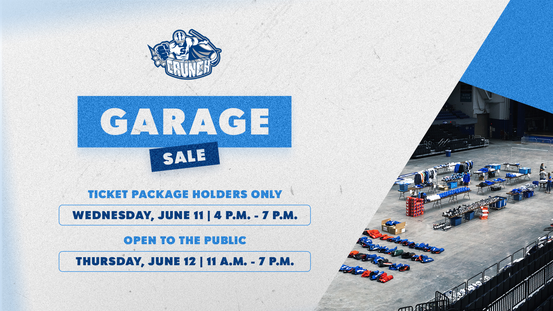 トップス GARAGE SALE series eagle support local Mark your calendars – our annual Garage Sale is back! Crunch