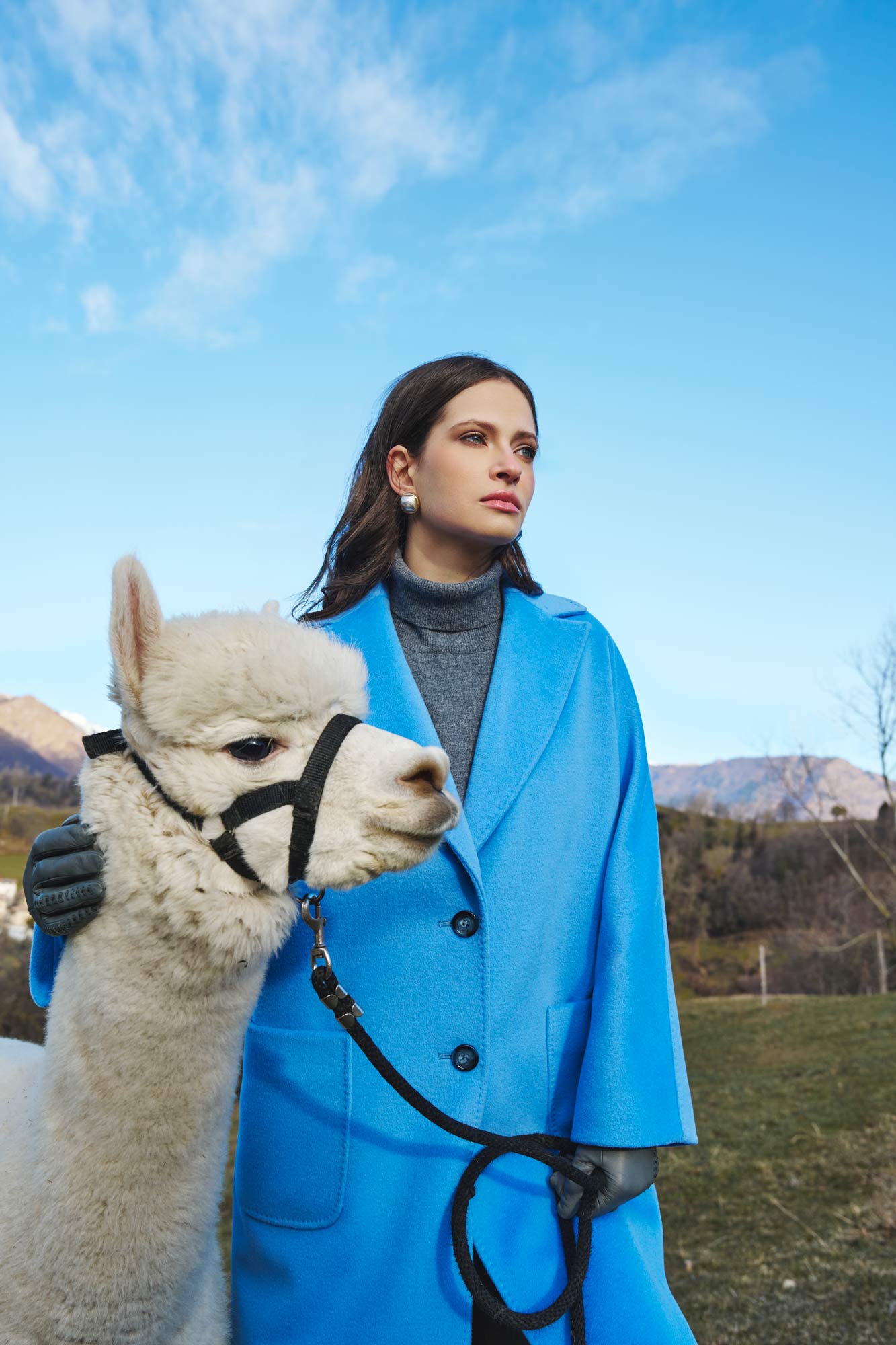 A bold winter starts in blue. Italian craftsmanship made to endure 