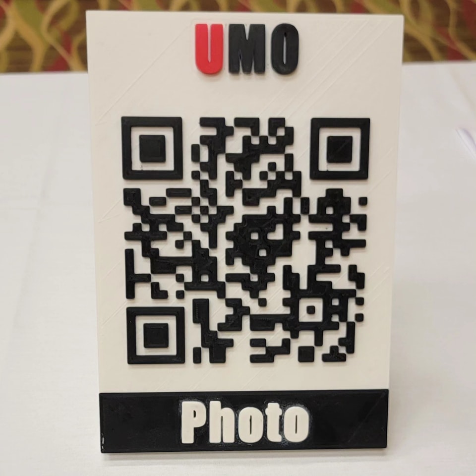 Fenrir Props - I designed and 3D printed a large QR code...