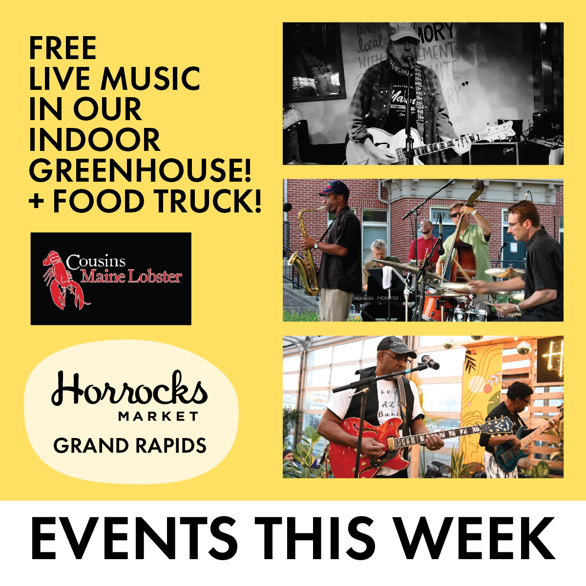 Horrocks - EVENTS THIS WEEK! Free indoor live music, and your favorite ...