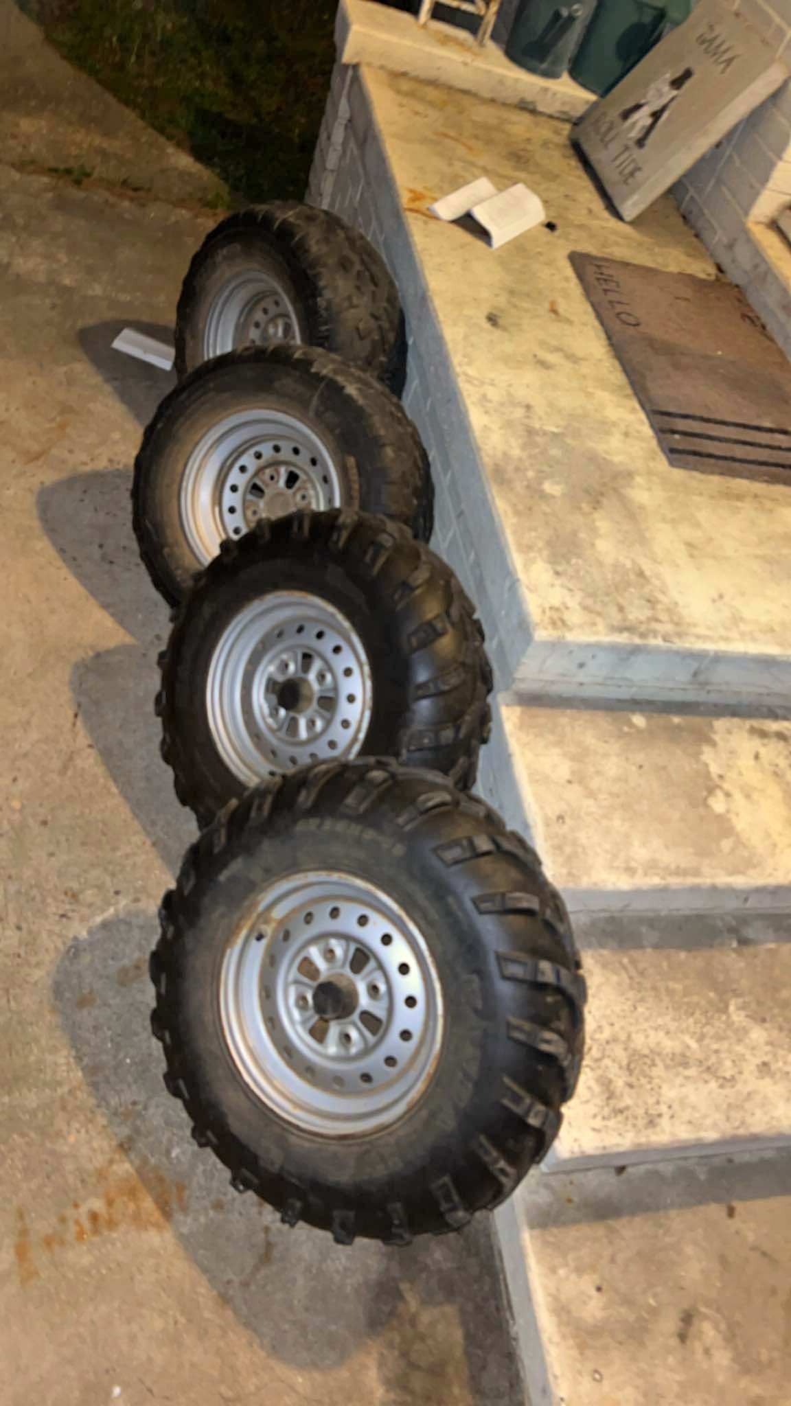Honda foreman stock wheels and tires - Car Wheels, Tires & Parts ...