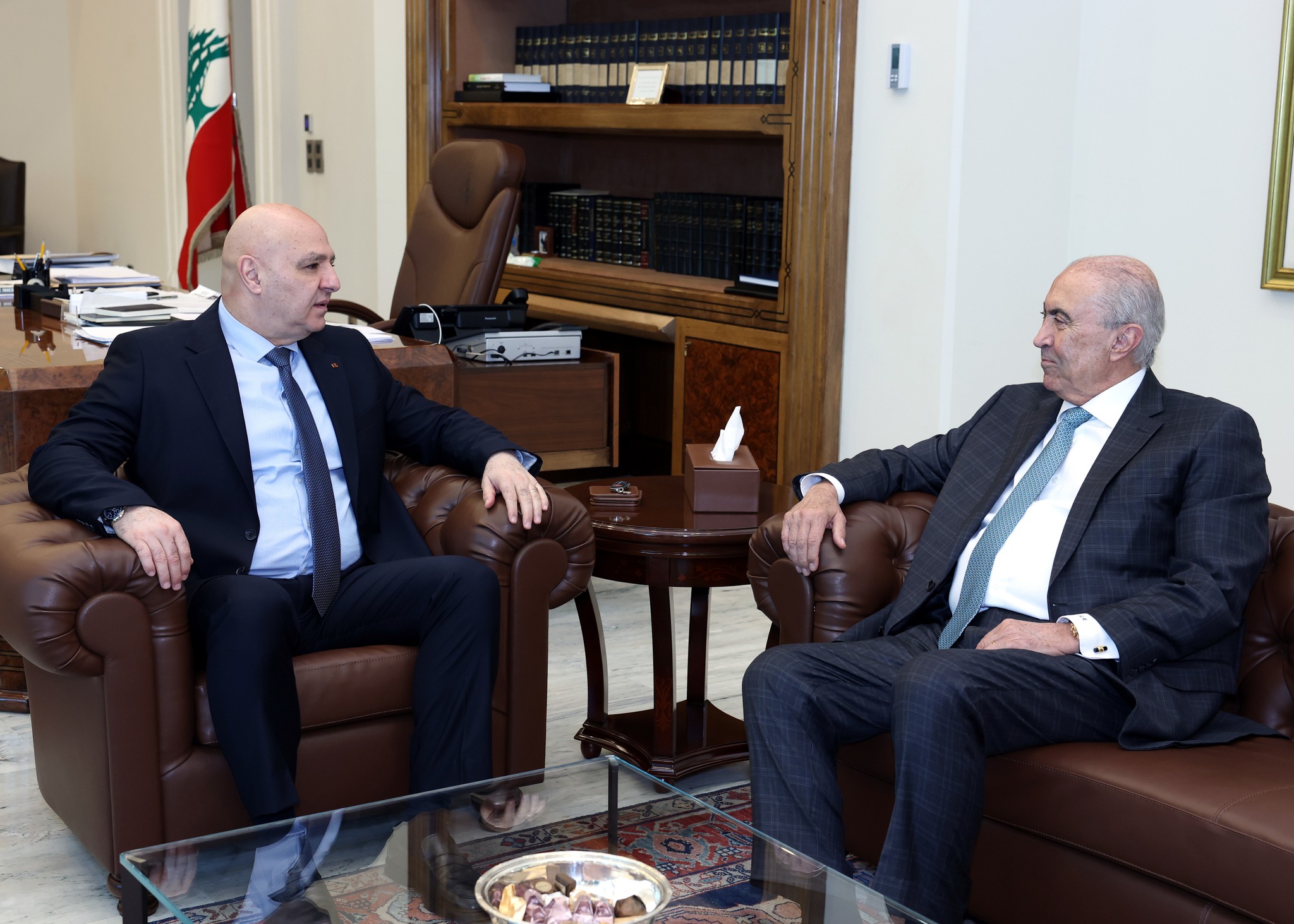النائب فؤاد مخزومي بعد لقائه رئيس... - Lebanese Presidency | Facebook