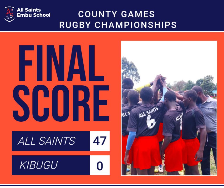 🏉 Champions on the Rise! 🏆... - All Saints Embu High School | Facebook