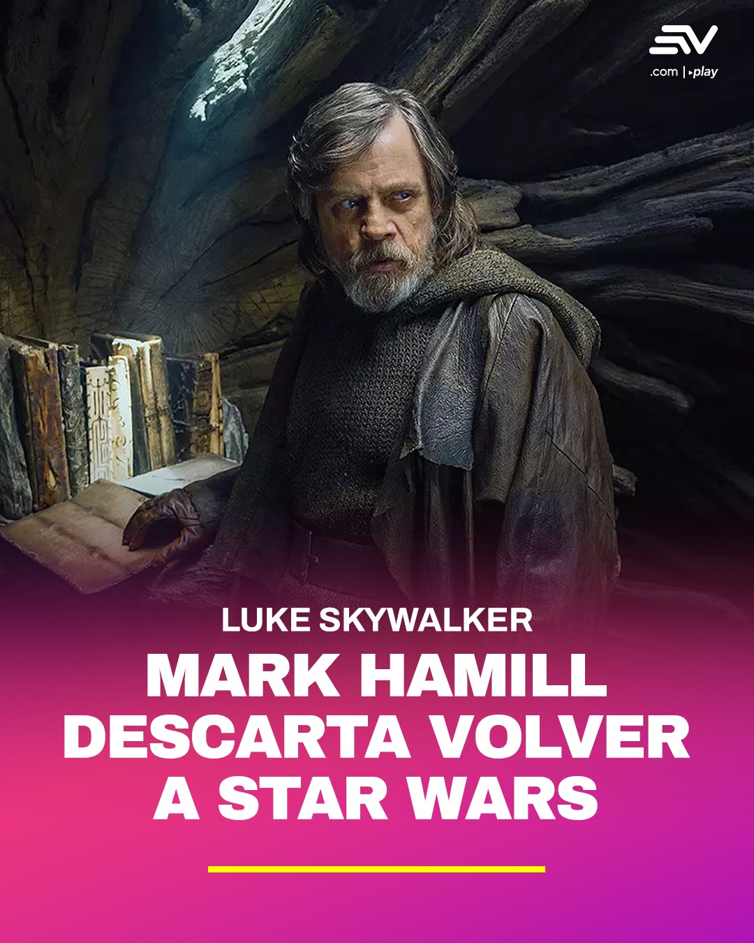 Ecuavisa - 📌 En una entrevista, el actor Mark Hamill descartó la ...