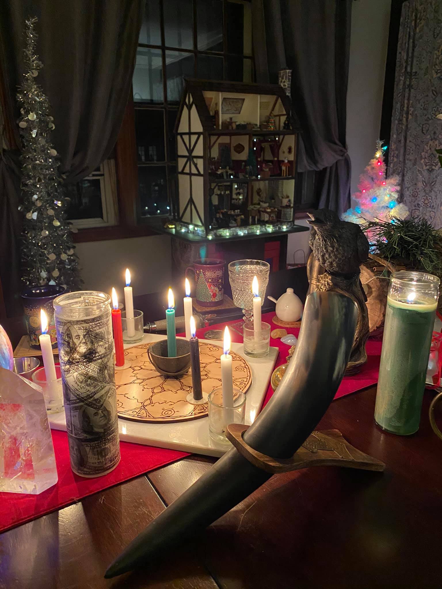Rune Ways - Solstice ceremony set up. Did a nice ritual... | Facebook