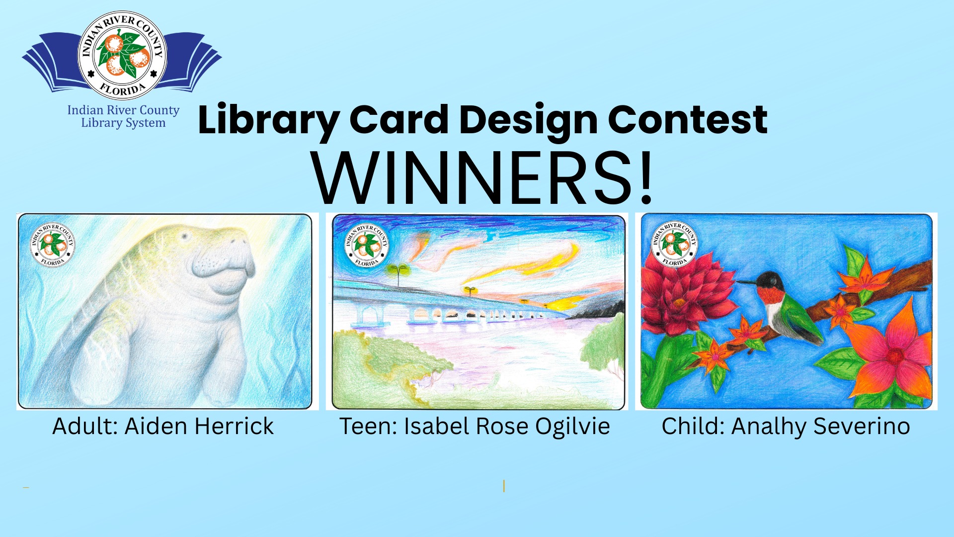 Indian - Announcing our Library Card Design Contest Winners! We’re ...