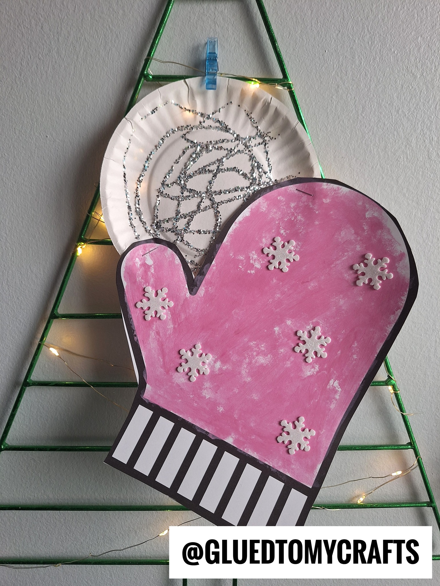 Glued - Paper Plate Snowball Craft Idea For Winter https://www ...