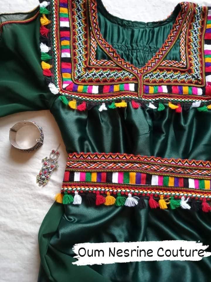 Robe kabyle moderne ... - Oum Nesrine Couture