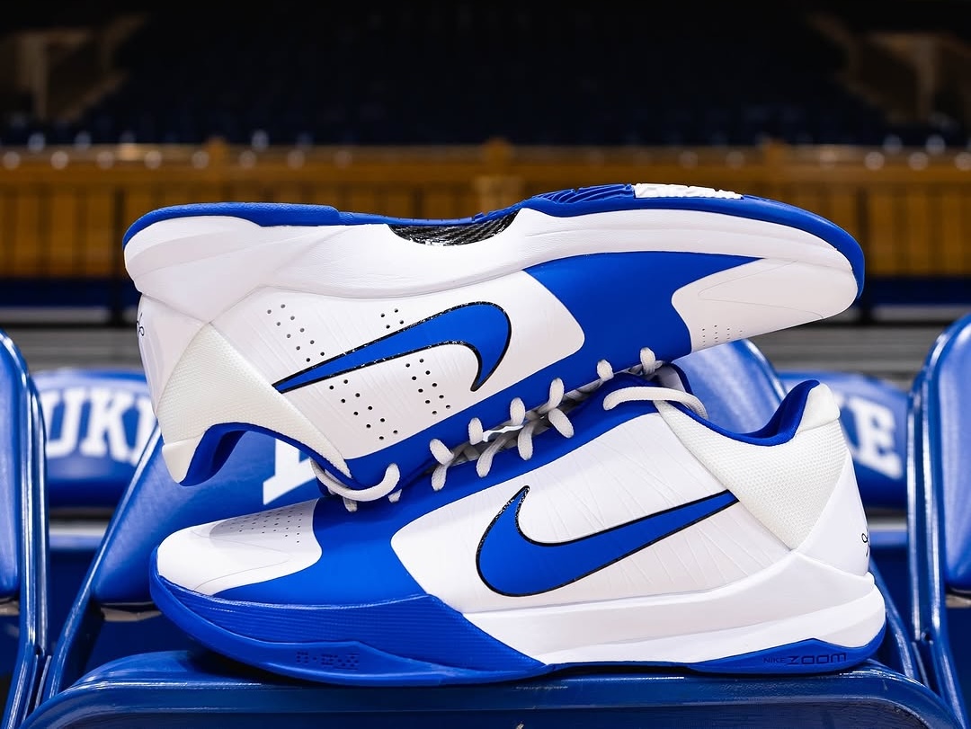 FIRST LOOK: Duke unveils another new Nike Kobe 5 PE 💙👟