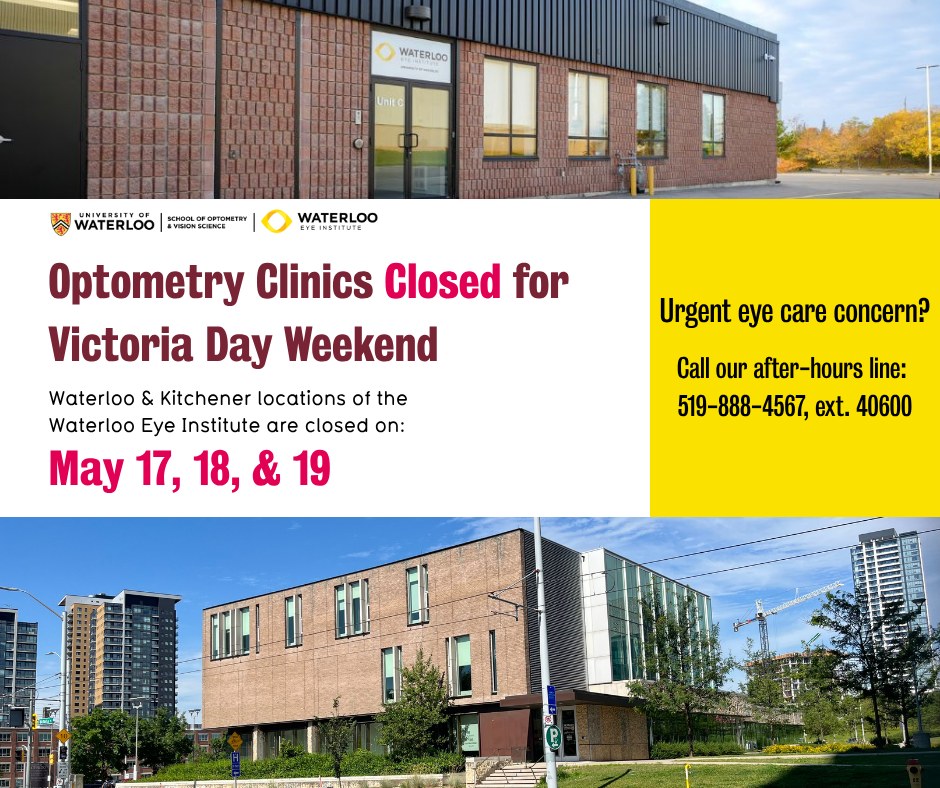 School of Optometry & Vision Science | Waterloo ON