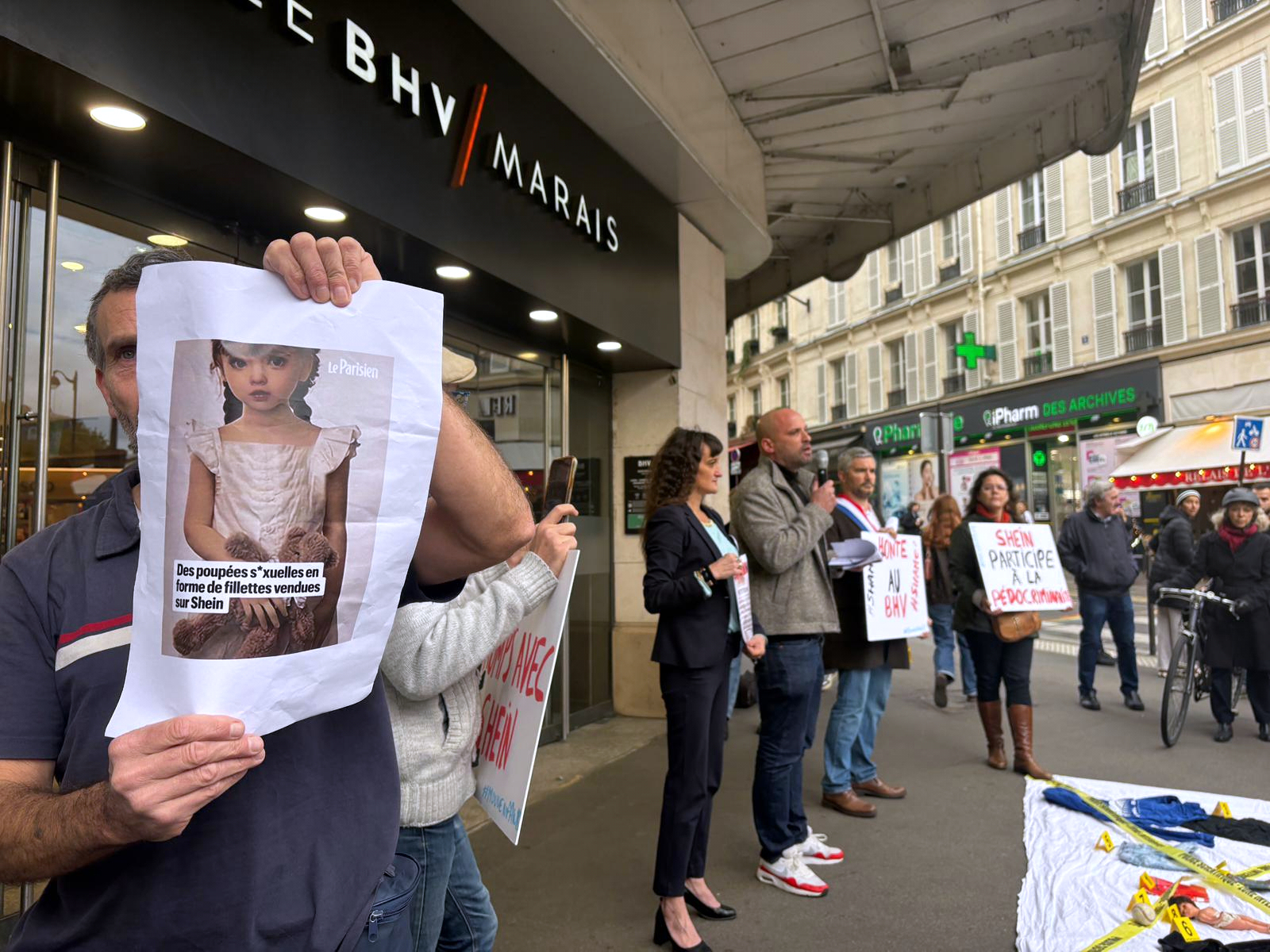 SHEINの不良品の紐 France threatens to block Shein over sale of childlike sex dolls