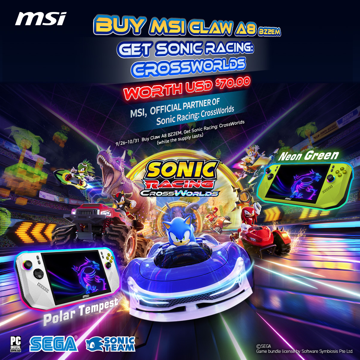 MSI - 🏎️Ready to Race the Best with MSI? Race across land, sea, air ...